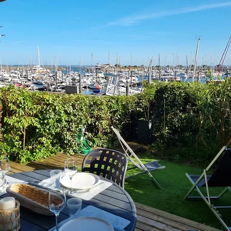 Face Au Port - Vue Mer - Jardin - Wifi - Menage - 4 Pers Arcachon Buitenkant foto