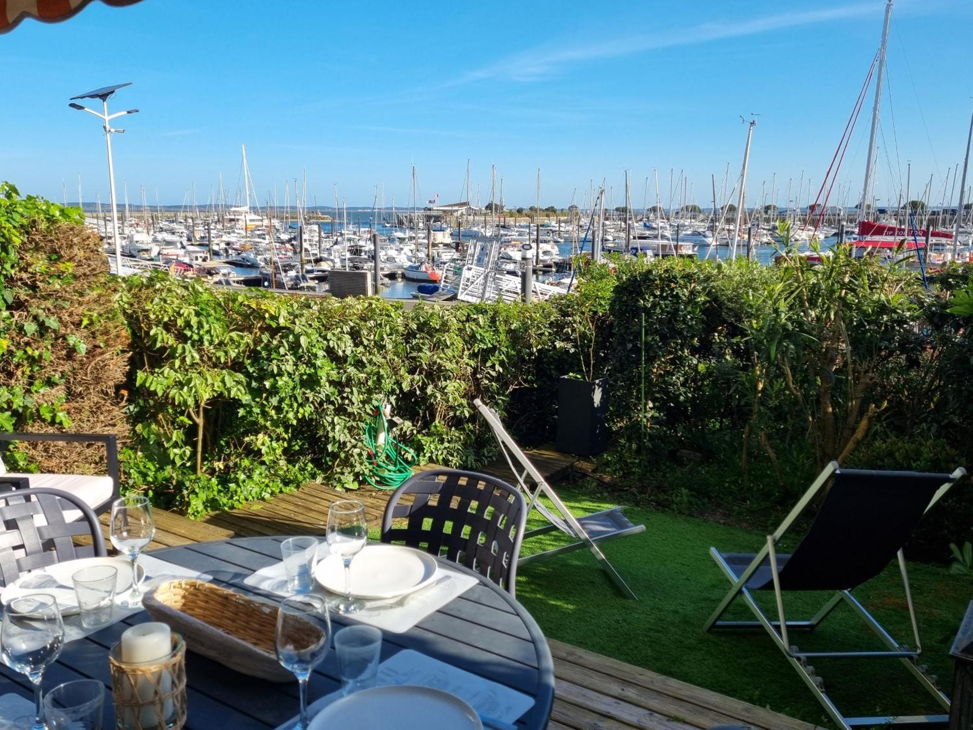 Apartment Face Au Port - Vue - Jardin - Wifi - Menage - 4 Pers Arcachon