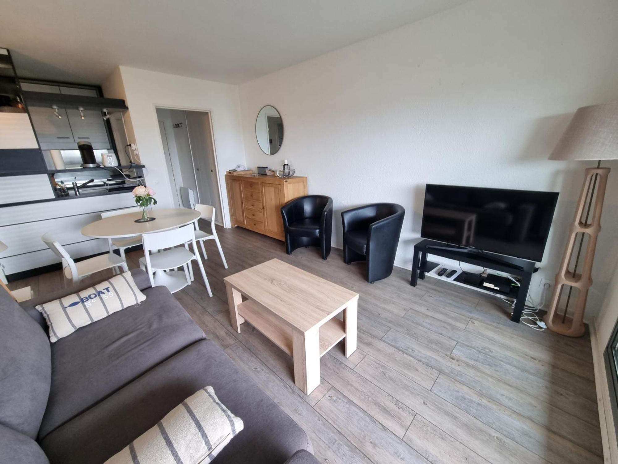 Apartment Face Au Port - Vue - Jardin - Wifi - Menage - 4 Pers